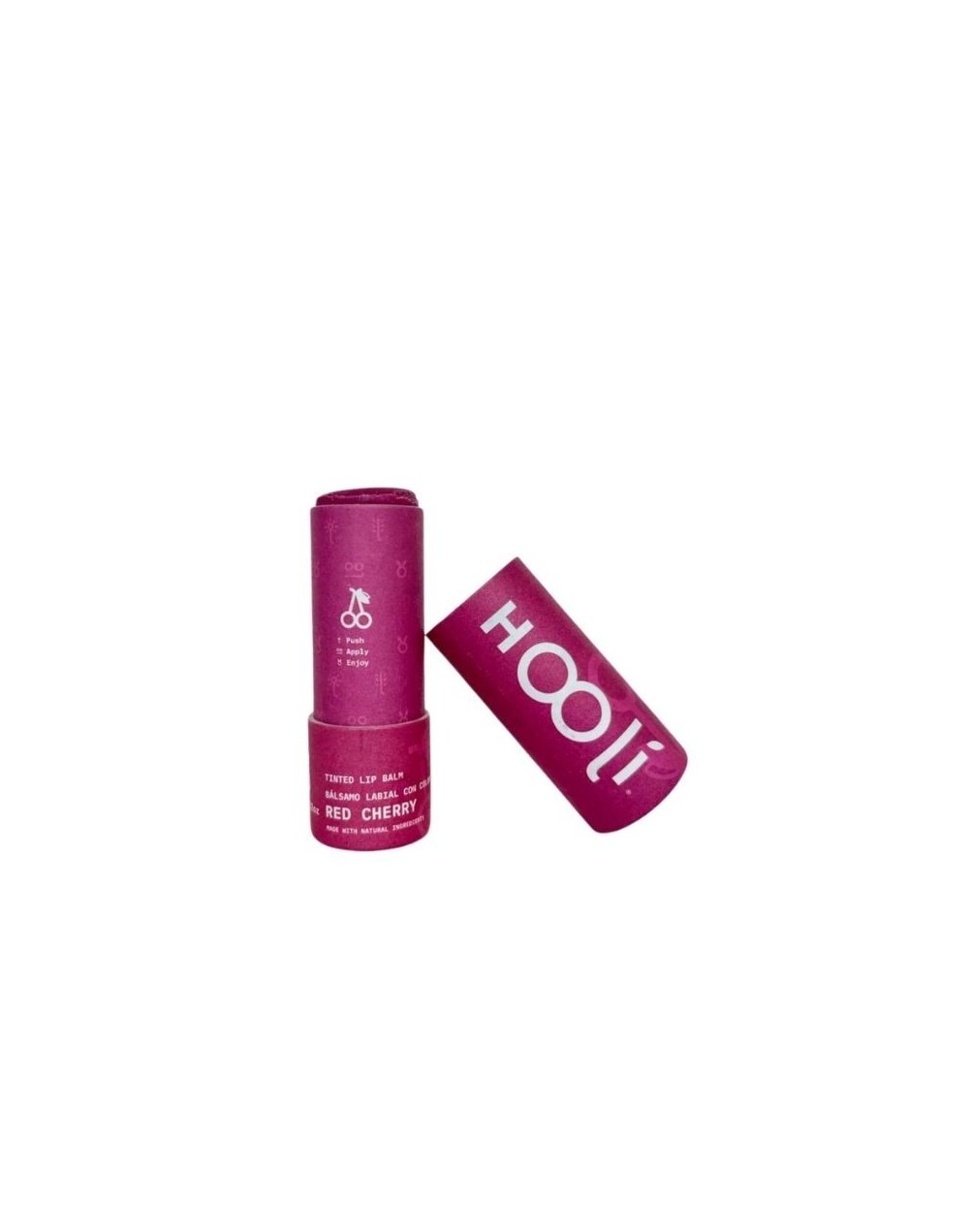 Bálsamo Labial 100% Natural con Color Cereza – Hooli