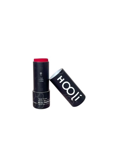 Bálsamo labial con color frambuesa -Hooli