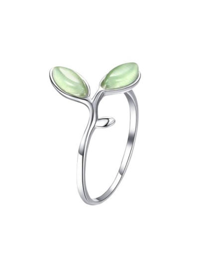 Danmei Anillo Hojas de Jade