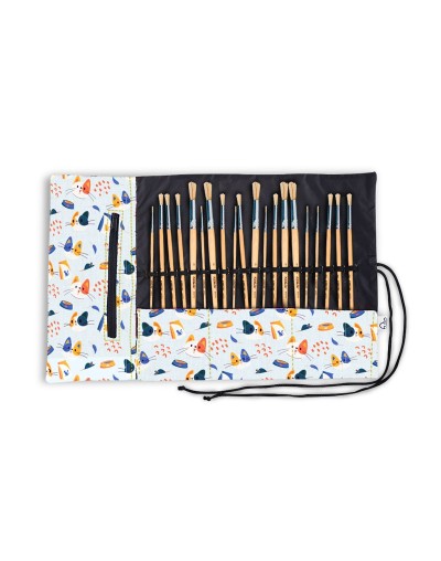 Cartuchera pinceles o brush holder
