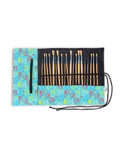 Cartuchera pinceles o brush holder grande