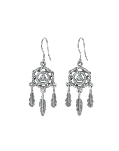 Energia  Aretes  Mandala Azul