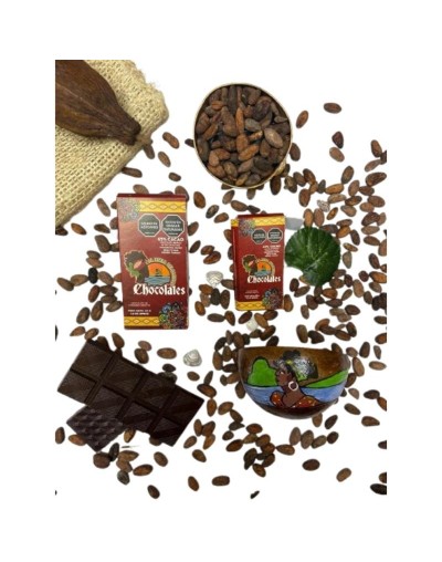 CHOCOLATES BARRAS DE CACAO AL 65 DE 90 y 45gr