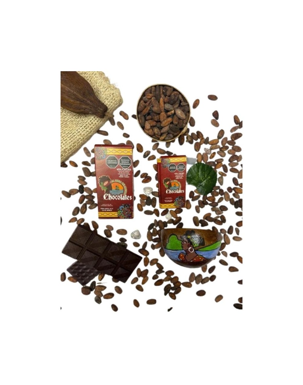 CHOCOLATES BARRAS DE CACAO AL 65 DE 90 y 45gr