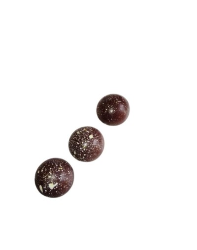 BOMBON DE CHOCOLATE  RELLENO DE UCHUVA