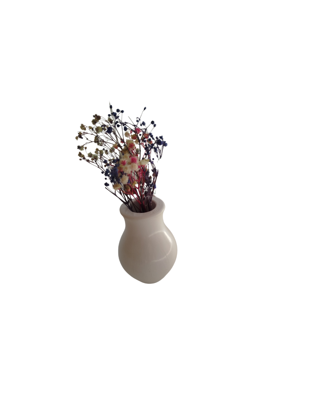 Mini florero curvilineo