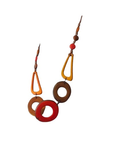 Collar en Semilla de Palma de Tagua