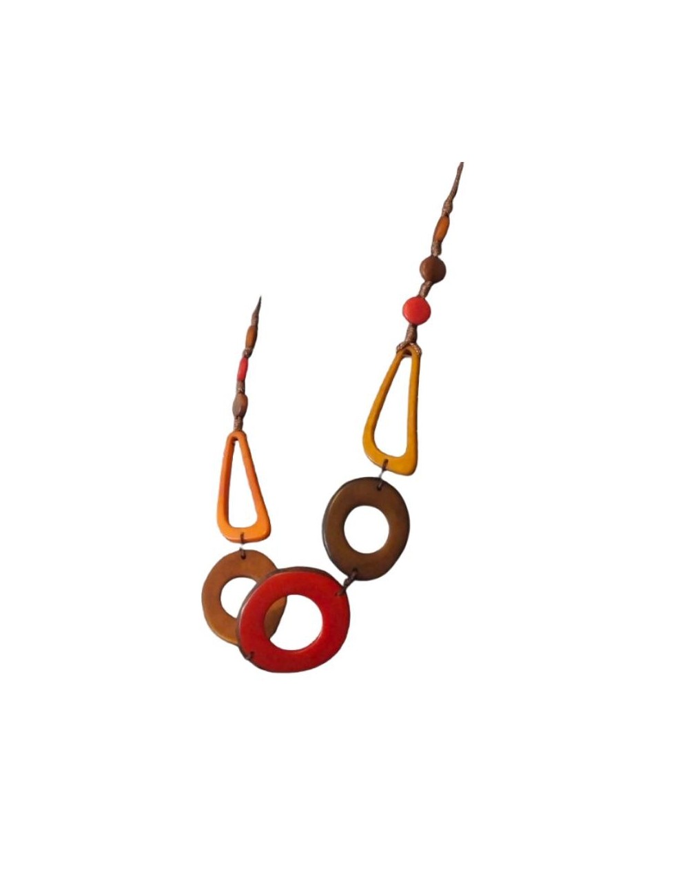 Collar en Semilla de Palma de Tagua