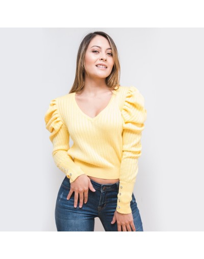 Suéter Carlotta Amarillo