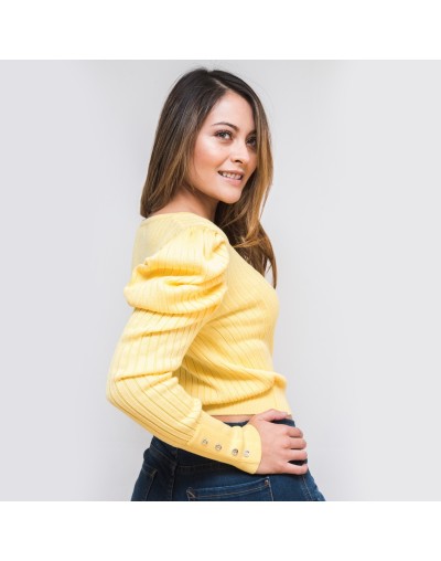 Suéter Carlotta Amarillo