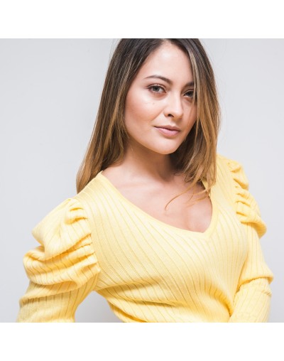 Suéter Carlotta Amarillo