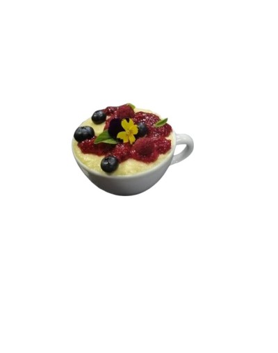 Trifle de Frutos Rojos ( Keto Low Carb)