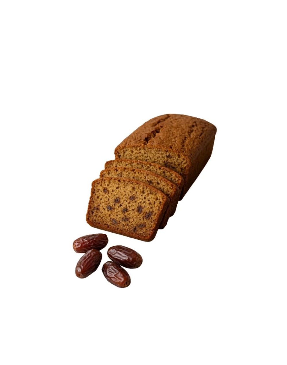 Bizcocho de Datiles sin gluten ni azucar añadida