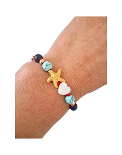 Set de Aretes y Pulsera Protección, Sabiduría y Amor
