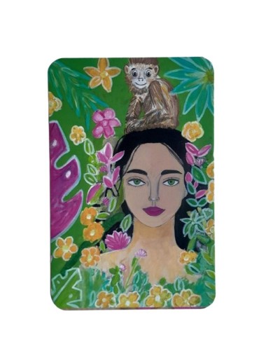 Lámina artística. (Póster) Mona
