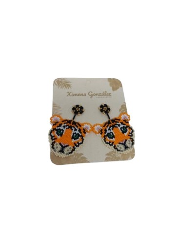 Aretes en Miyuki Tigres