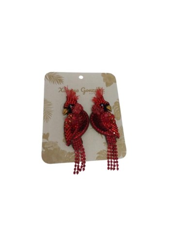 Aretes Cardinales  Bordados