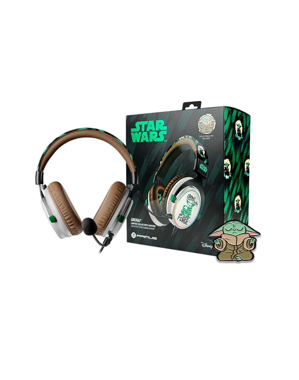 Audífonos Star Wars PRIMUS Arcus 110T Grogu PHS-S110GR