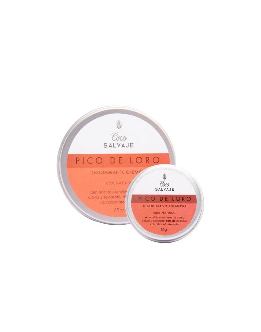 Desodorante Cremoso Madera y Especias Pico de Loro - Coco Salvaje