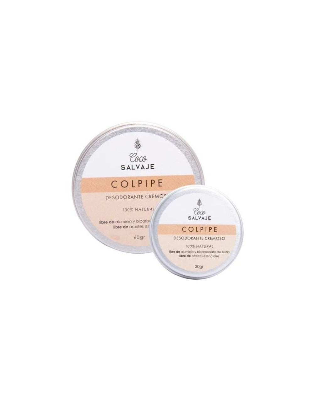 Desodorante Cremoso Colpipe Sin Fragancia - Coco Salvaje