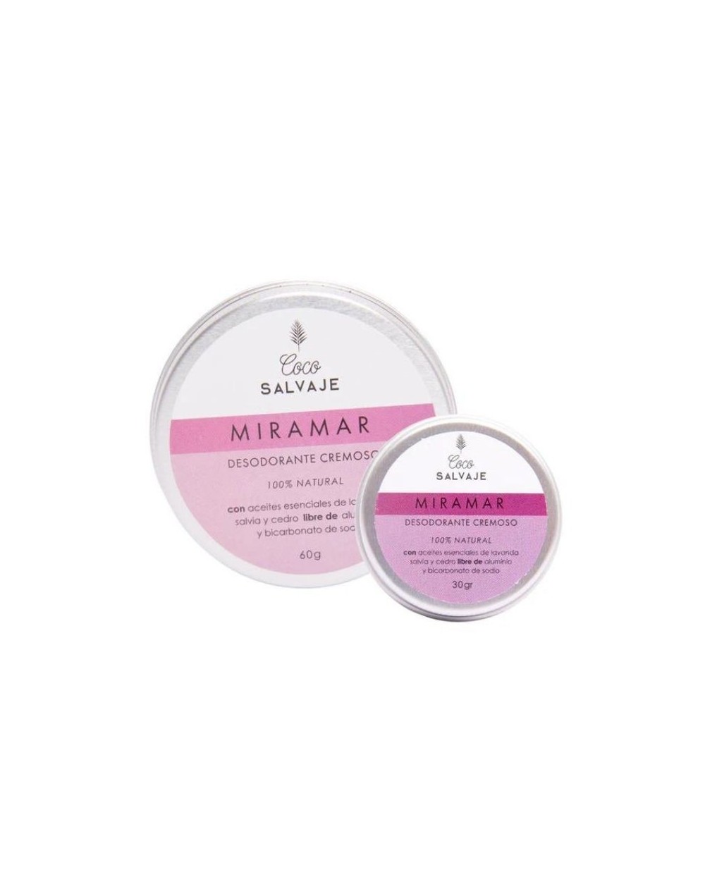 Desodorante Cremoso Floral Miramar - Coco Salvaje