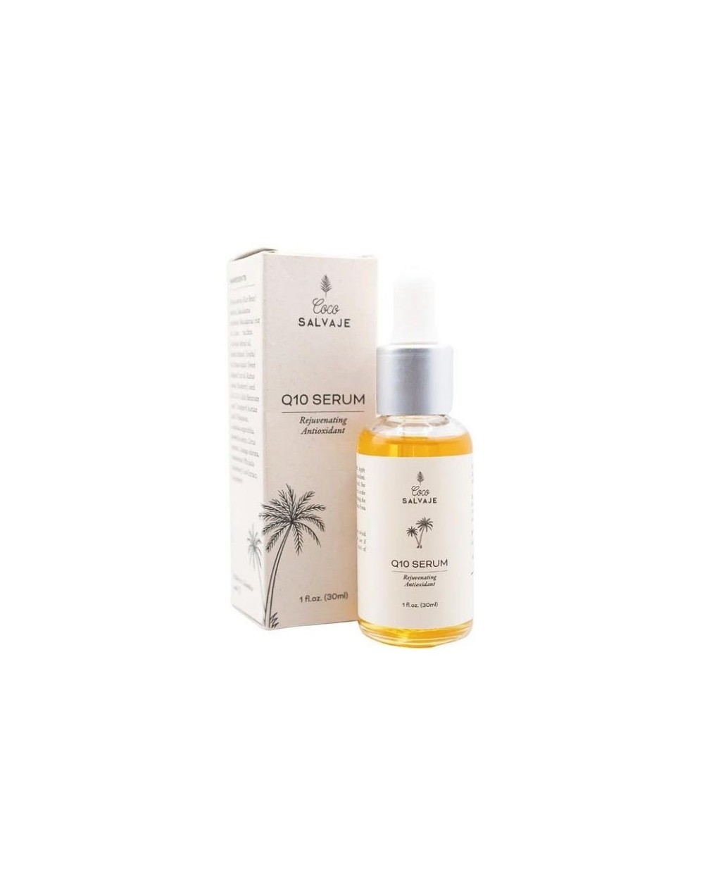 Sérum Facial con Coenzima Q10 – Coco Salvaje