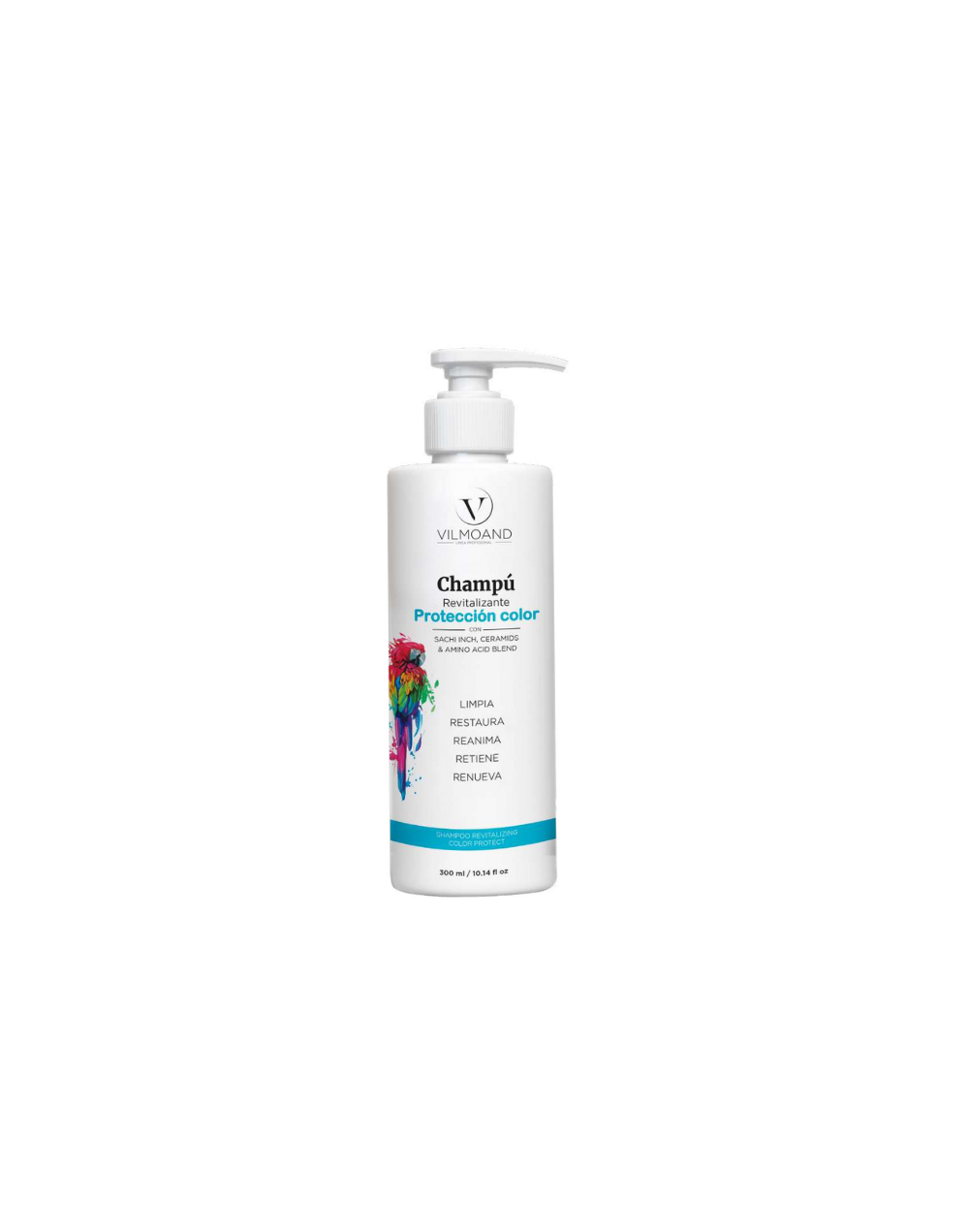Champú revitalizante protección color