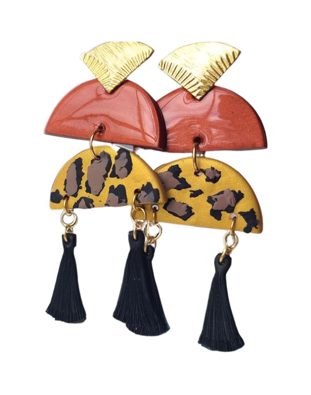 Aretes Animal Print