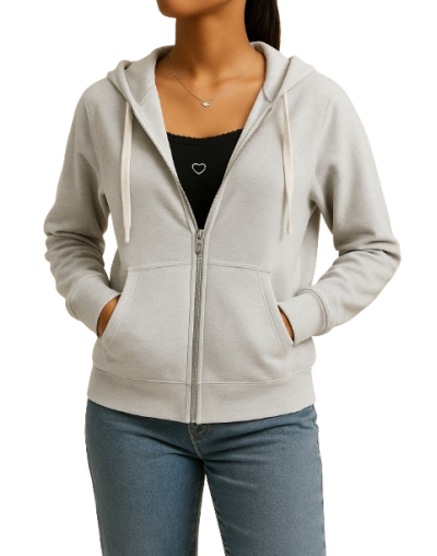 Hoodie Cremallera