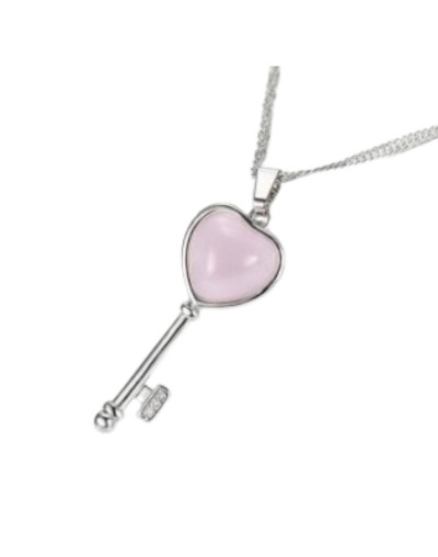 Collar Corazon de llave