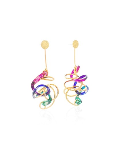 Aretes Maraña de 2 piezas