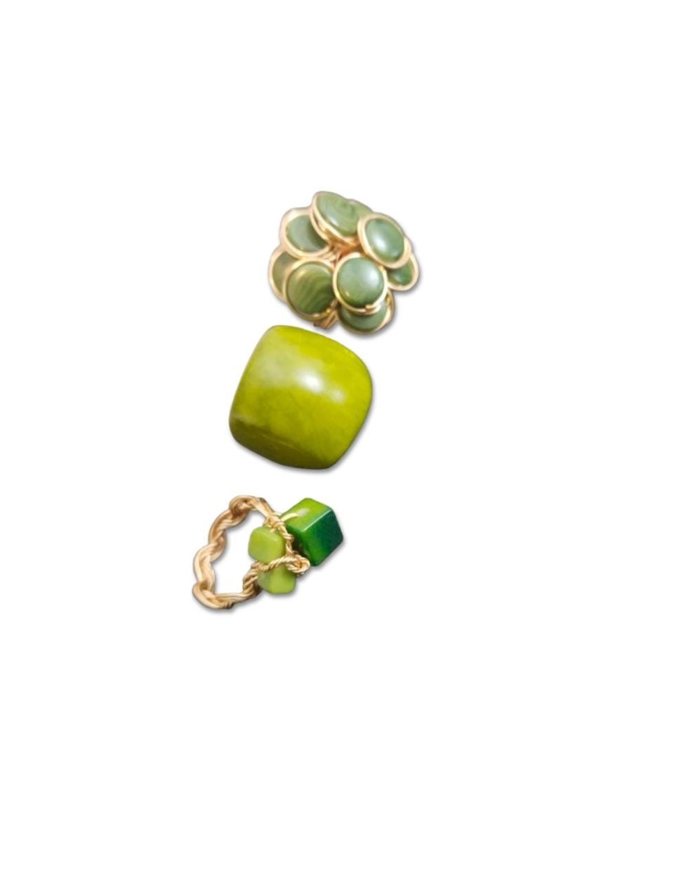 Anillos en Tagua