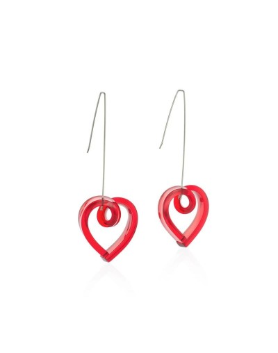 Aretes Corazón Mediano