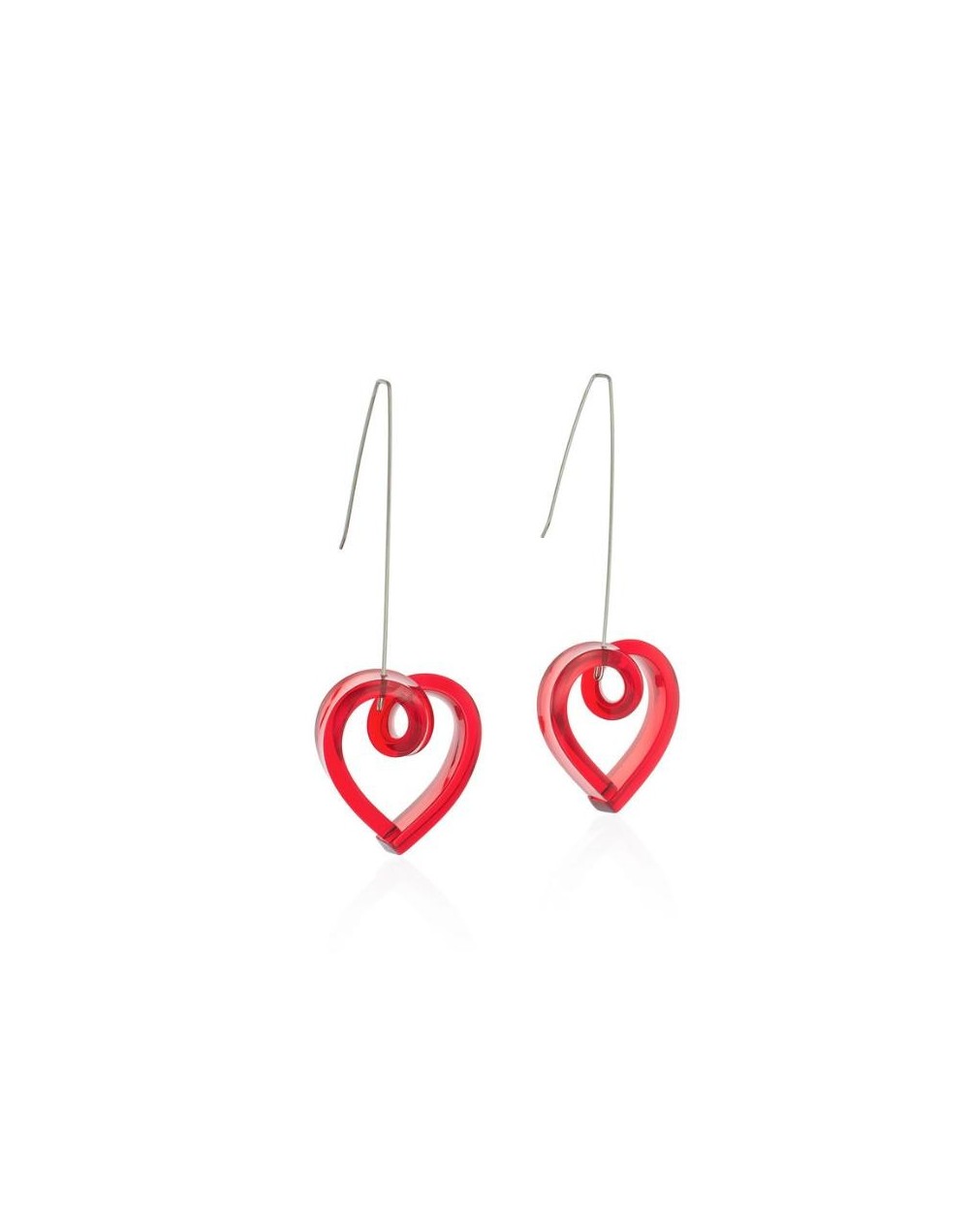 Aretes Corazón Mediano
