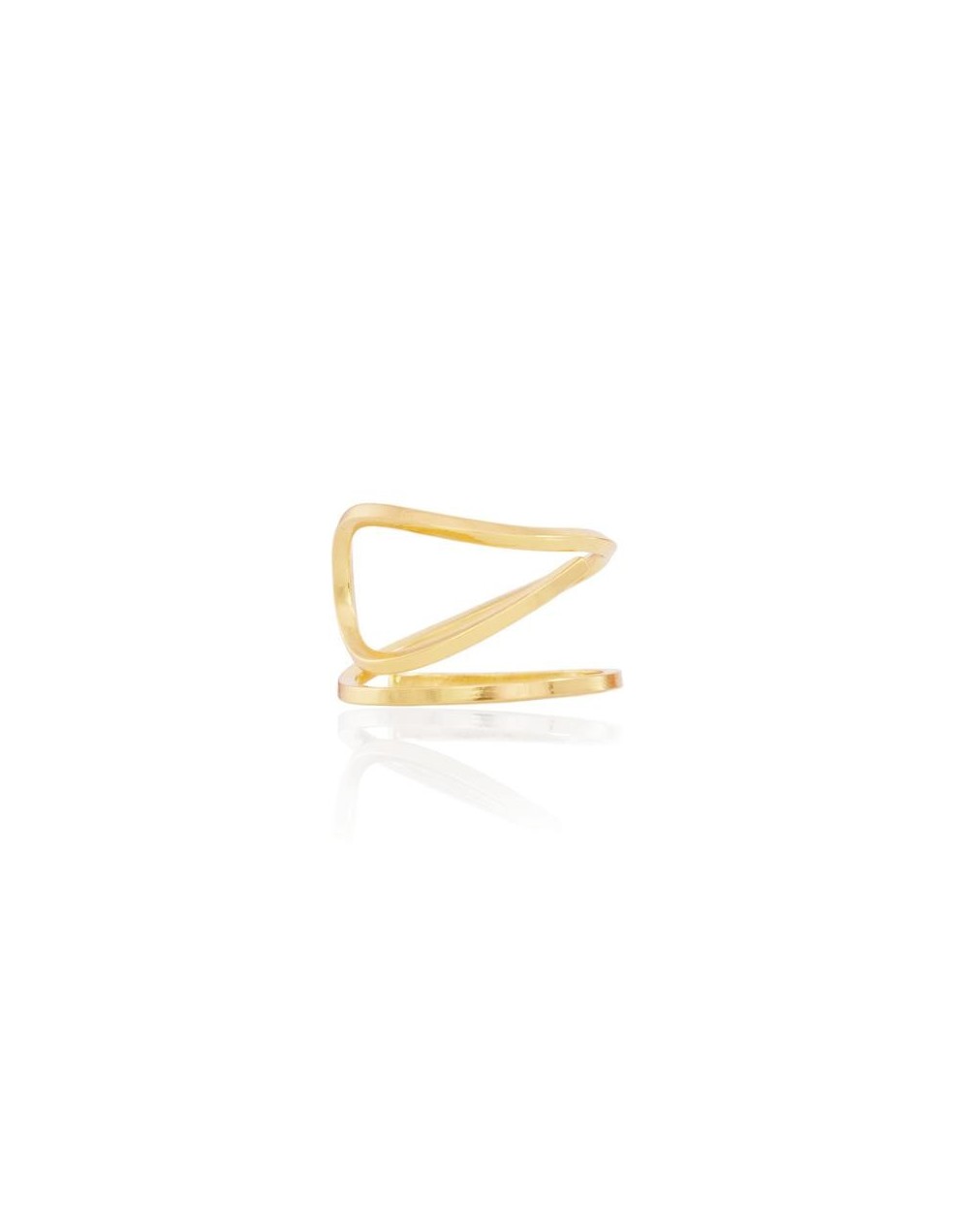 Anillo Profundo Dorado
