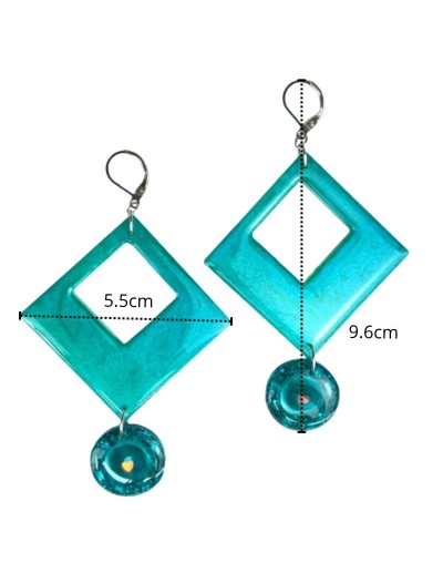 Aretes Grandes Ojos de Amor - Plata 925 | Hechos a Mano | Mujerón ON!