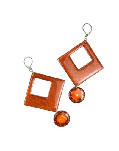 Aretes Grandes Ojos de Amor - Plata 925 | Hechos a Mano | Mujerón ON!