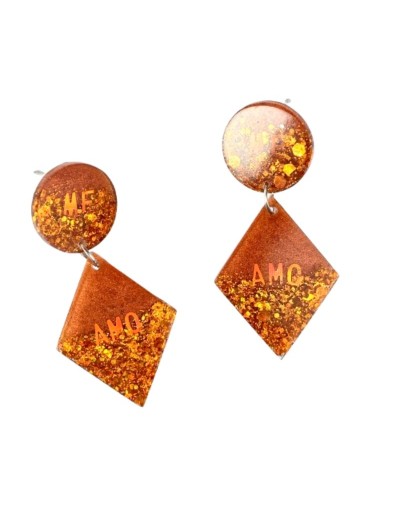 Aretes "Me Amo" - Mensaje Empoderador | Plata 925 | Mujerón ON!