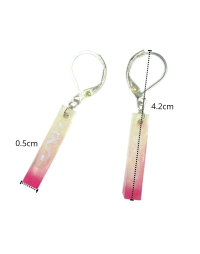 Aretes Pequeños Nube Iridiscentes | Plata 925 | Mujerón ON!