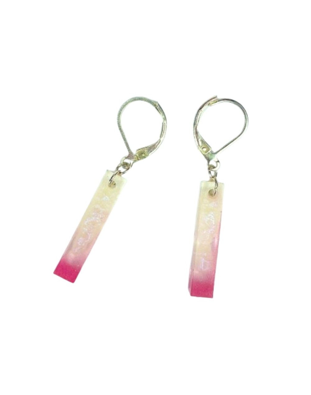 Aretes Pequeños Nube Iridiscentes | Plata 925 | Mujerón ON!