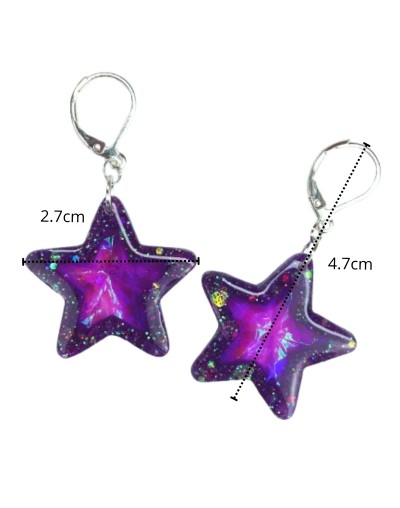 Aretes Estrella Fosforescentes - Brillan en la Oscuridad | Mujerón ON!