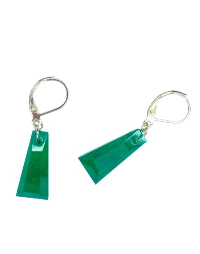 Aretes Pequeños Gema - Semitransparentes | Plata 925 | Mujerón ON!