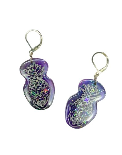 Aretes Piña Troleada