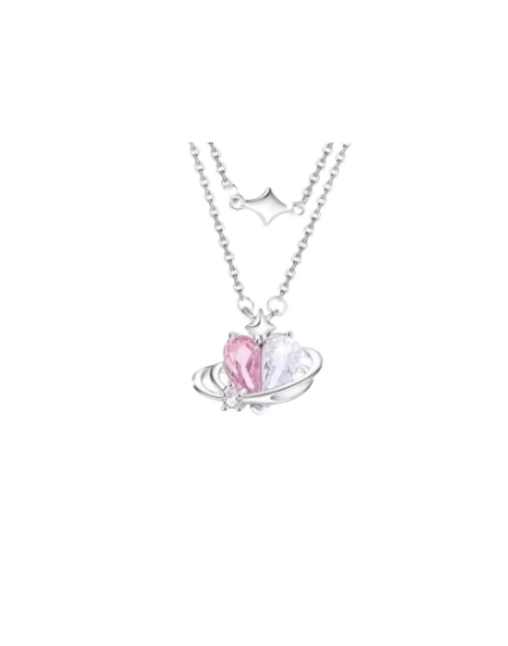 Collar Corazon ChibI Moon
