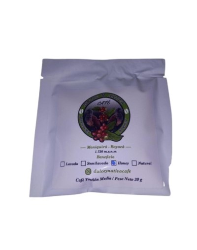 Sachet Personal DripperBag. Cafe Honey .20 gr.