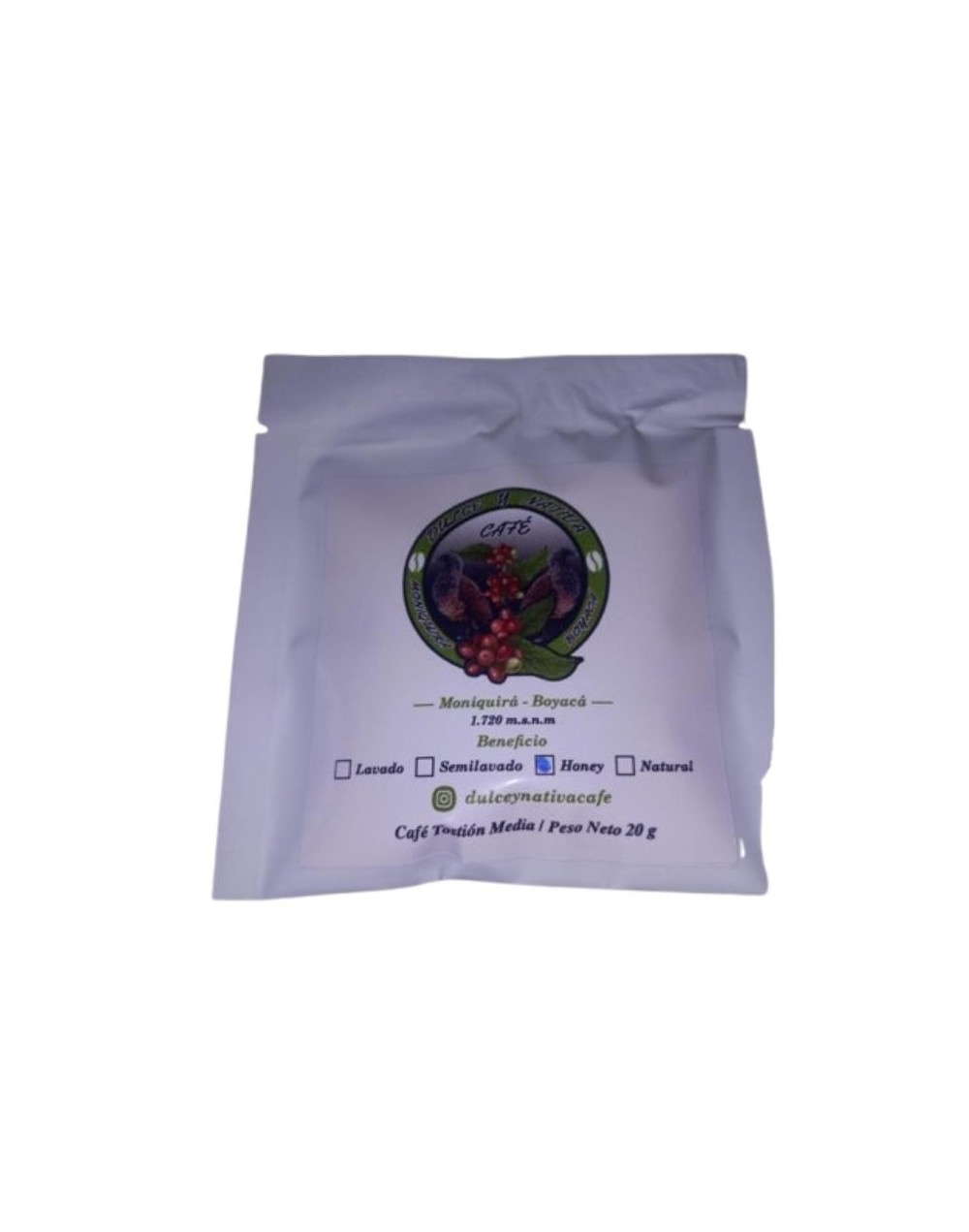 Sachet Personal DripperBag. Cafe Honey .20 gr.