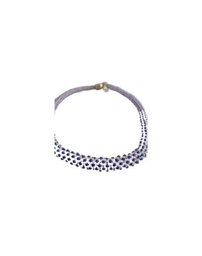 Collar hecho a mano Hilo de Neptuno