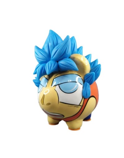 Alcancía Cerdito nivel Super Saiyajin