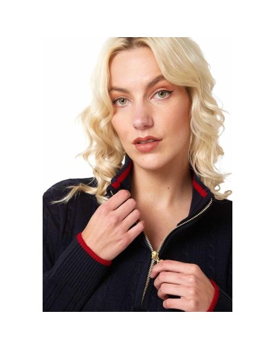 MMC754XS04 Camisero Cuello Alto Color Azul Oscuro Talla XS SM y ML