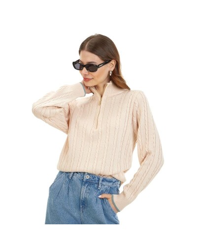 MMC754XS16 Camisero Cuello Alto Color Palo De Rosa Talla XS SM y ML
